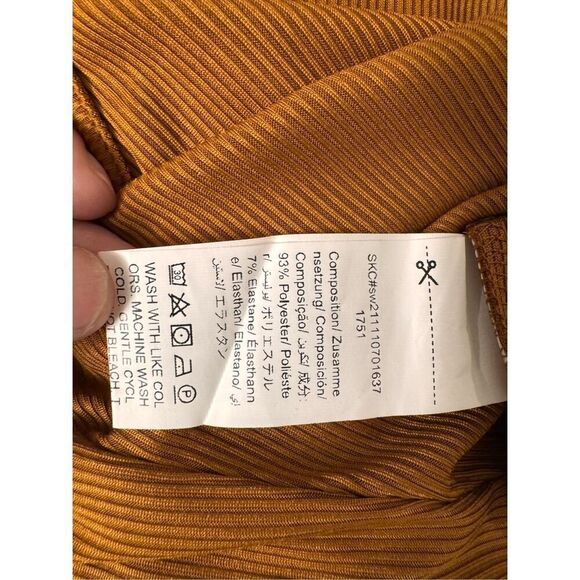 Brown crop top size small - Picture 5 of 6